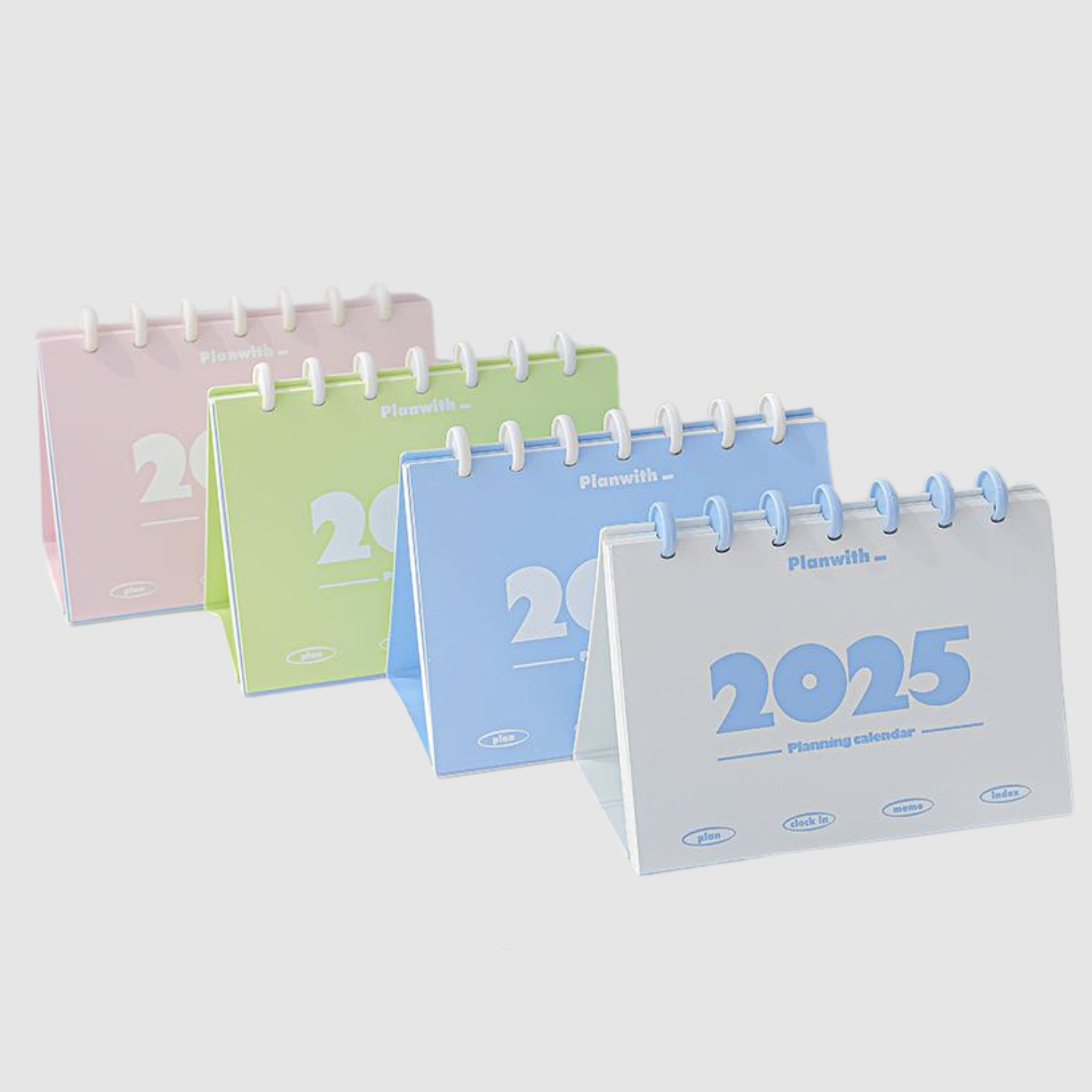 Planwith 2025 Desk Calendar