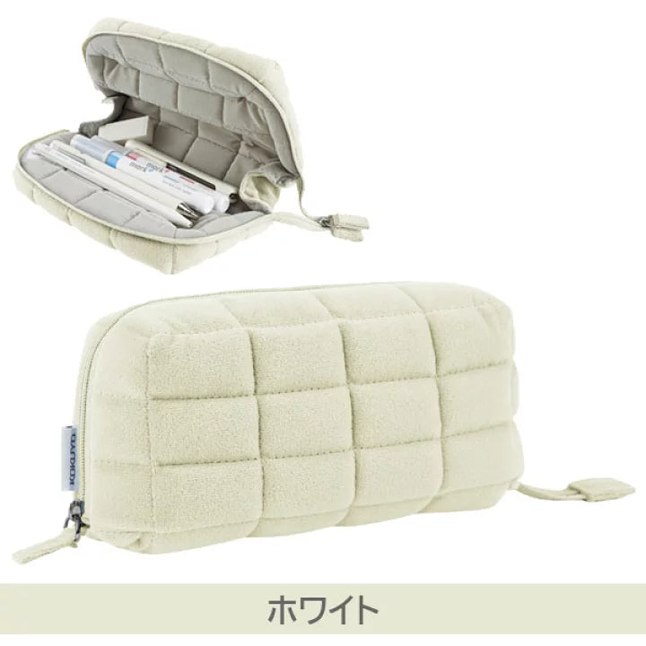 Kokuyo_Mococo_fluffy_pencil_case_cozy_made_in_japan_offwhite.webp