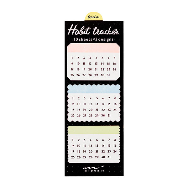 Stalogy Mini Sticky Notes — Habit Tracker