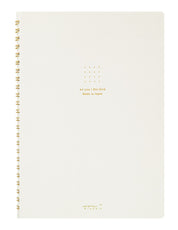 Carnet à anneaux Midori A5 à grille de points