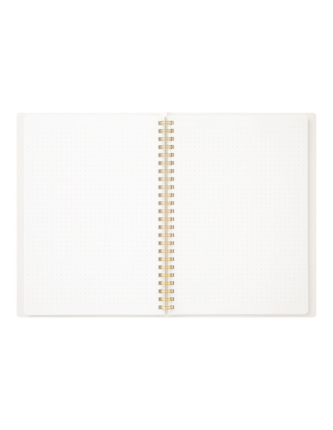 Carnet à anneaux Midori A5 à grille de points