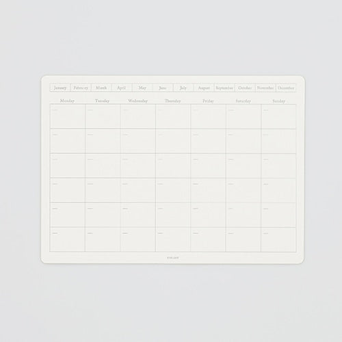 Stalogy Peel and Stick Calendar Sticker