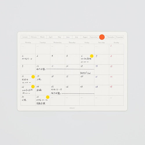 Stalogy Peel and Stick Calendar Sticker