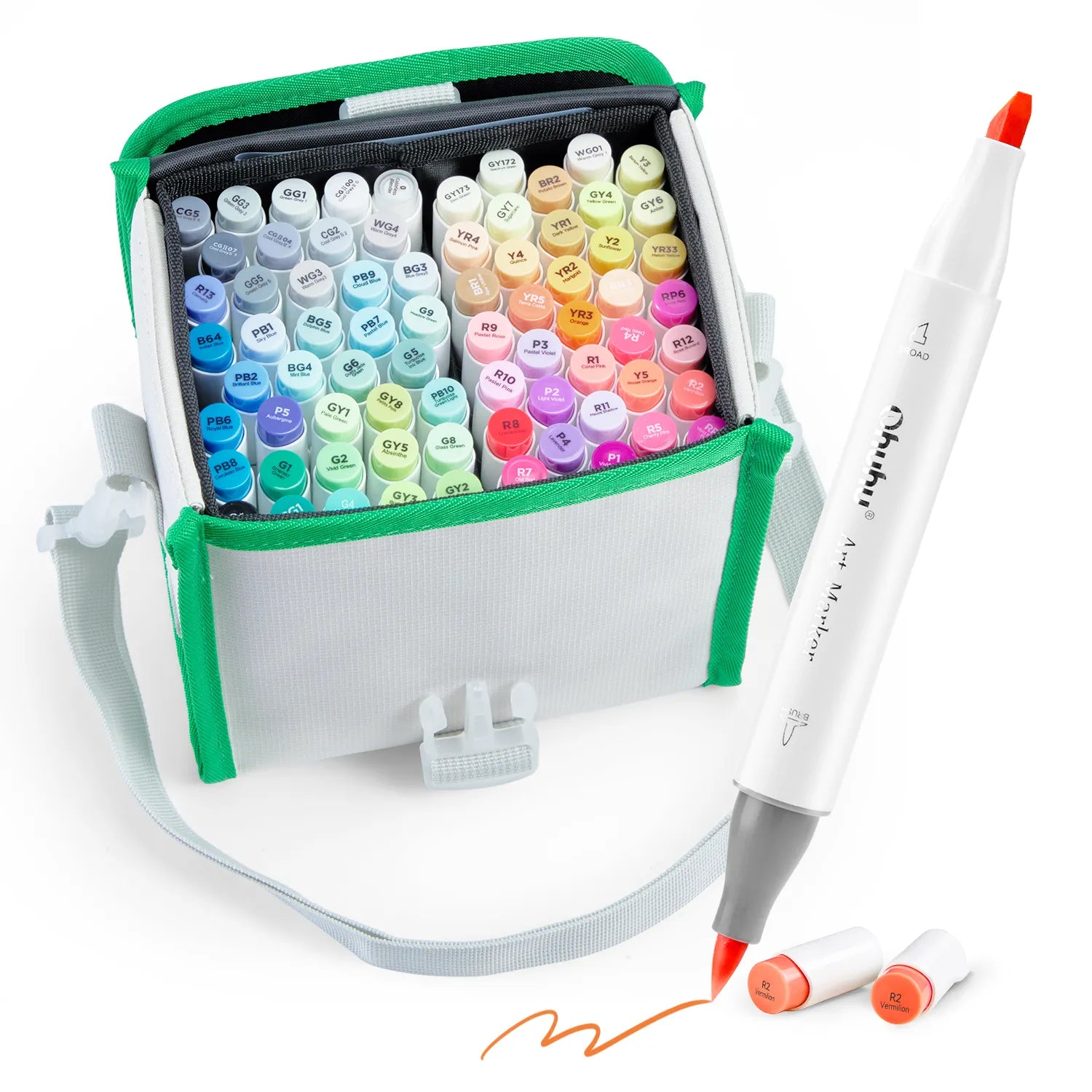 OhuhuBrush_Chisel72BasicColorsDualTipsAlcoholArtMarkers2.webp