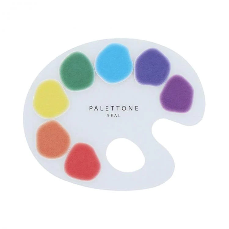 Sun-Star Paint Palette Style Stickers