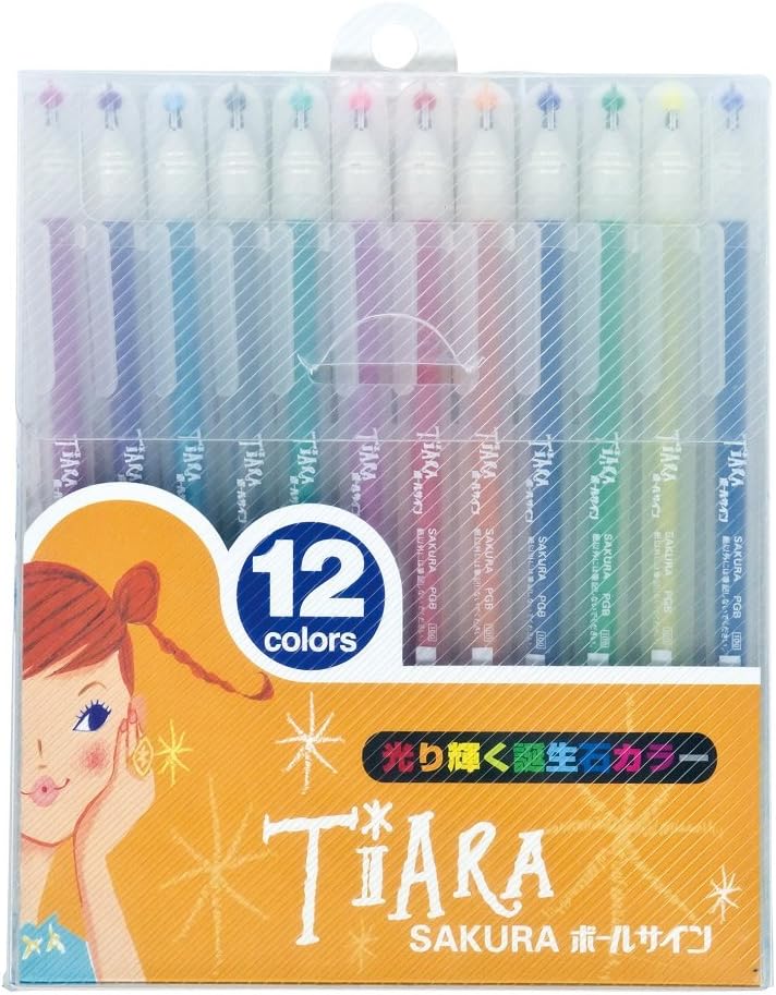 TiaraSakuraGlitterGelPens_glitterpens_sparklinggelpens_Sakurastationery_creativewritingtools_vibrantgelpens_glitteryink_journalingpens_SakuraJapan_sparklingpens.jpg