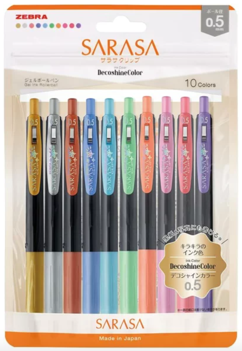 ZebraSarasaClip0.5mmDecoShine_10-ColorGelPenSet_glittergelpens_SarasaClipDecoShine_shinyinkpens_6080b0b7-758f-4c51-a261-563cb635cf68.png