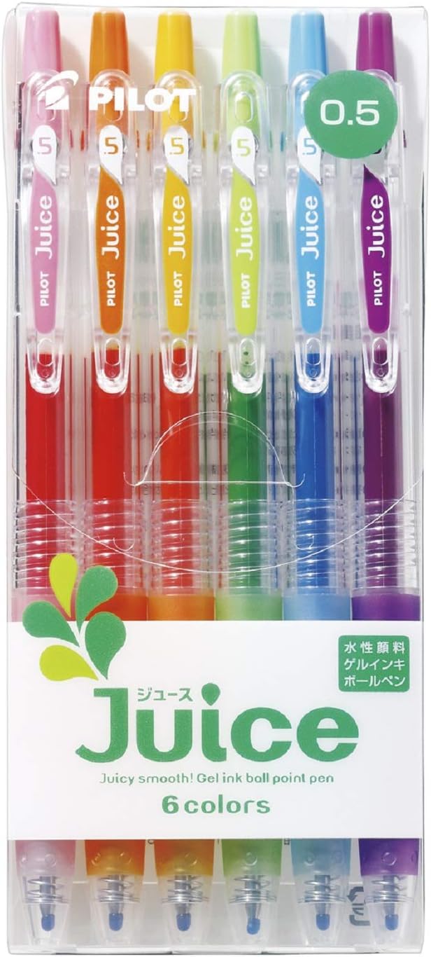 Pilot Juice Gel Pens 6 Piece Set