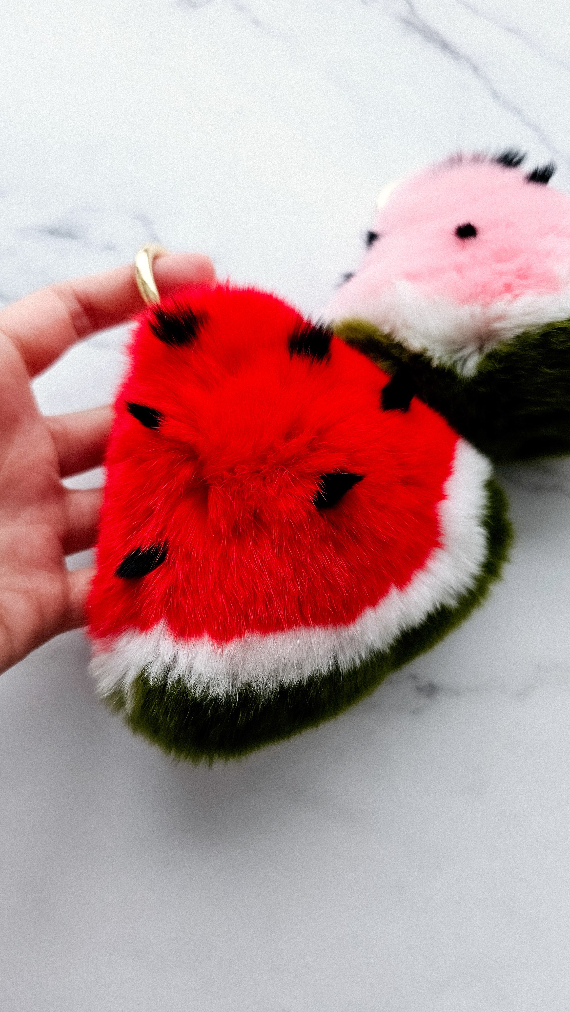 Wally and Melony Plush Keychain